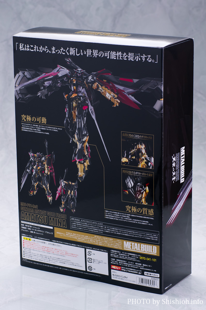 レビュー】 METAL BUILD ガンダムアストレイゴールドフレーム天ミナ