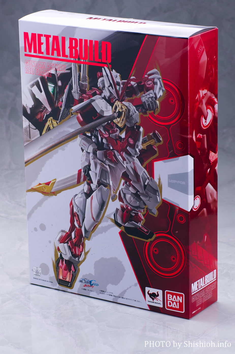 METAL BANDAI METAL BUILD ガンダムアストレイ レッドフレーム BUILD
