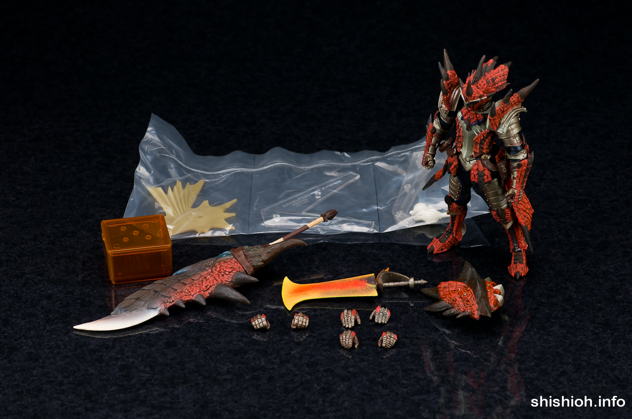 レビュー】 海洋堂 REVOLTECH YAMAGUCHI 123 ハンター男剣士 レウス