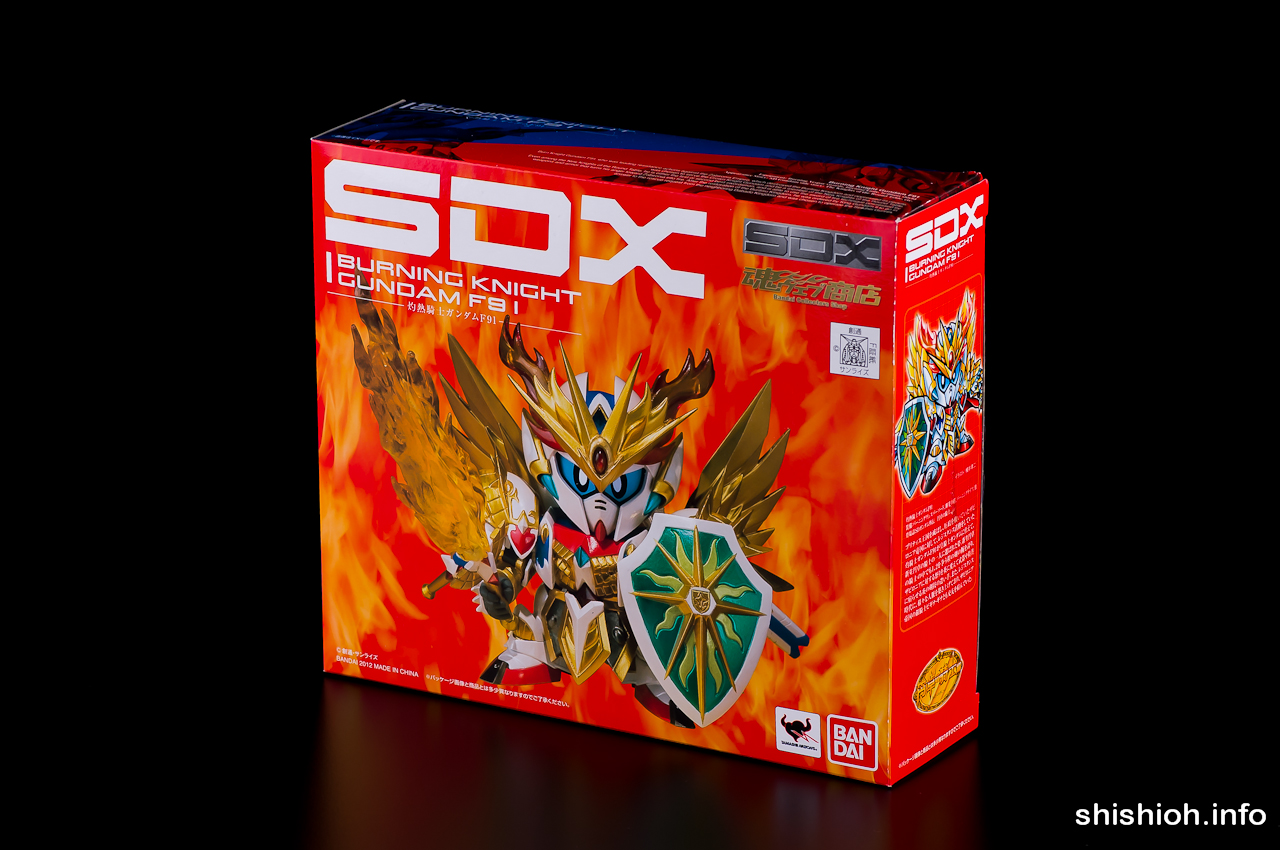 レビュー】 バンダイ 魂ウェブ商店 SDX 灼熱騎士ガンダムF91 [SD