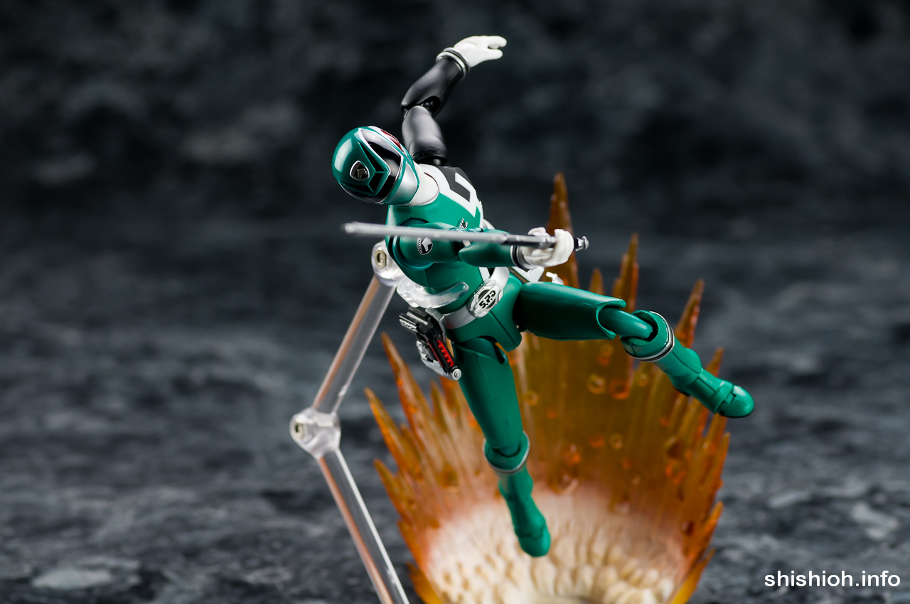 レビュー】 バンダイ 魂ウェブ商店 S.H.Figuarts デカグリーン [特捜