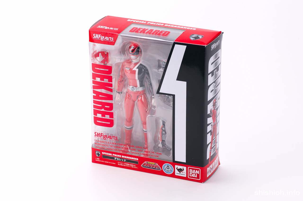 レビュー】 バンダイ S.H.Figuarts デカレッド [特捜戦隊デカレンジャー]