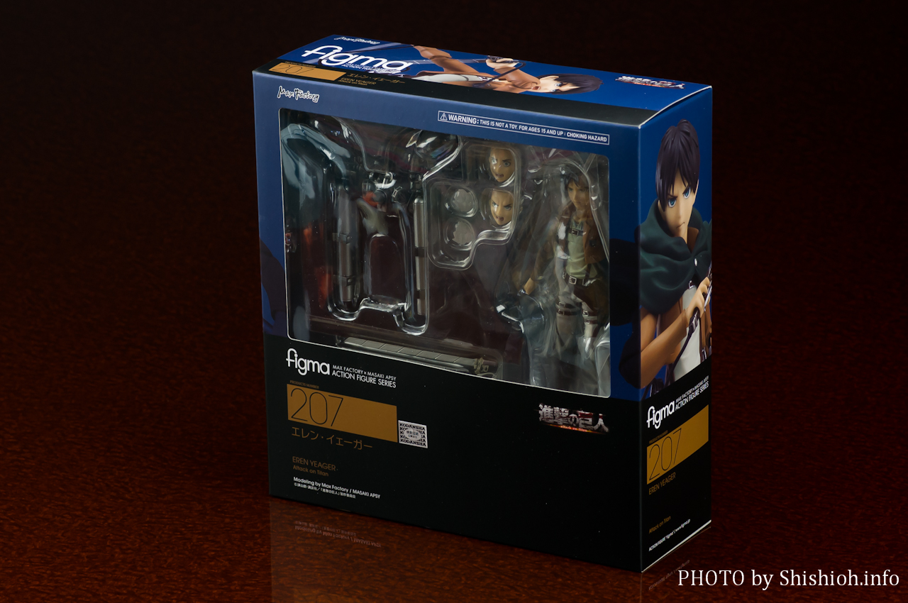 レビュー】 マックスファクトリー figma 207 エレン・イェーガー [進撃