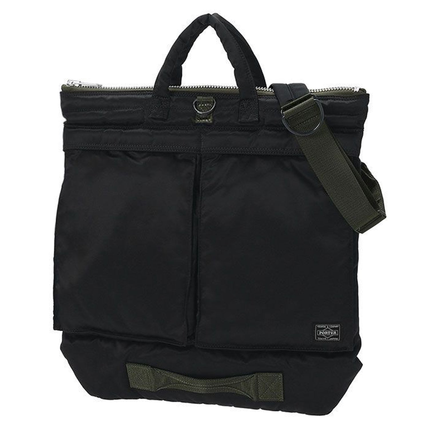 PORTER: PX Tanker 2Way Helmet Bag L (Black) | DSMG E-SHOP