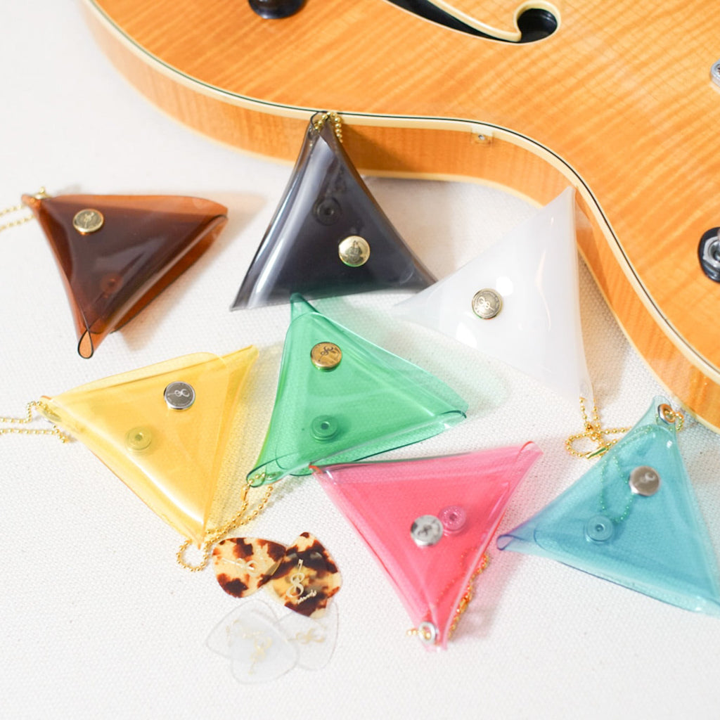 ギターピックケース Triangle ver.｜コインケースとしてもお使い