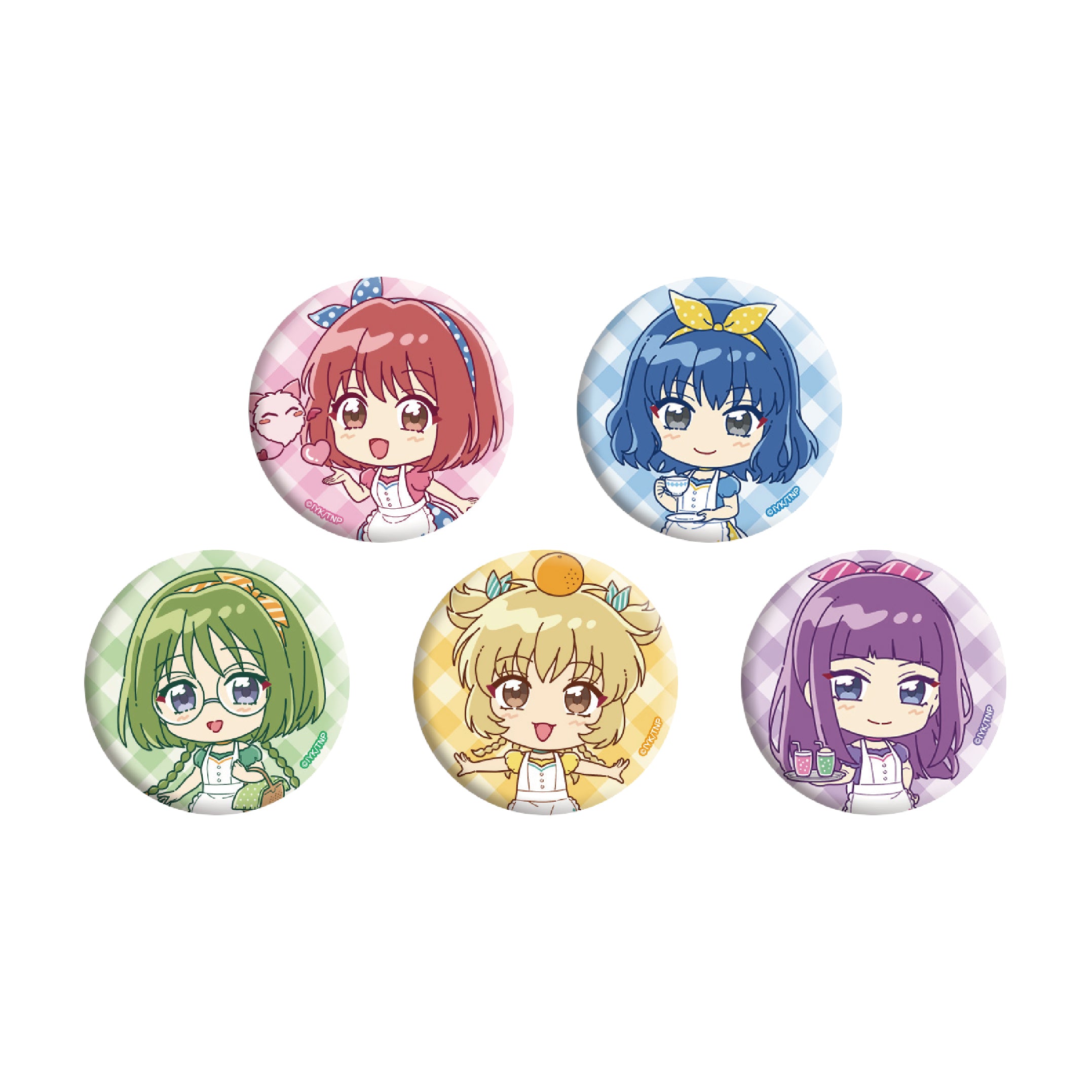 東京ミュウミュウ ぷりん 缶バッジ 東京ミュウミュウ』黄 歩鈴（フォン