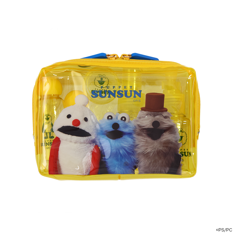 パペットスンスン トラベルボトルセット – CHOCOLATE CHARACTER LABEL