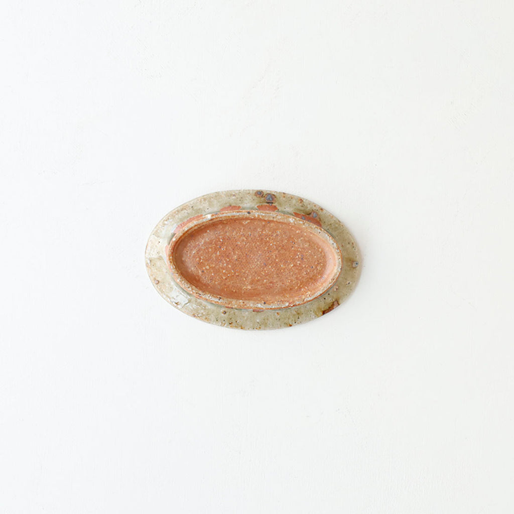 宮城陶器 オーバル 小 青磁釉 – 雨晴/AMAHARE