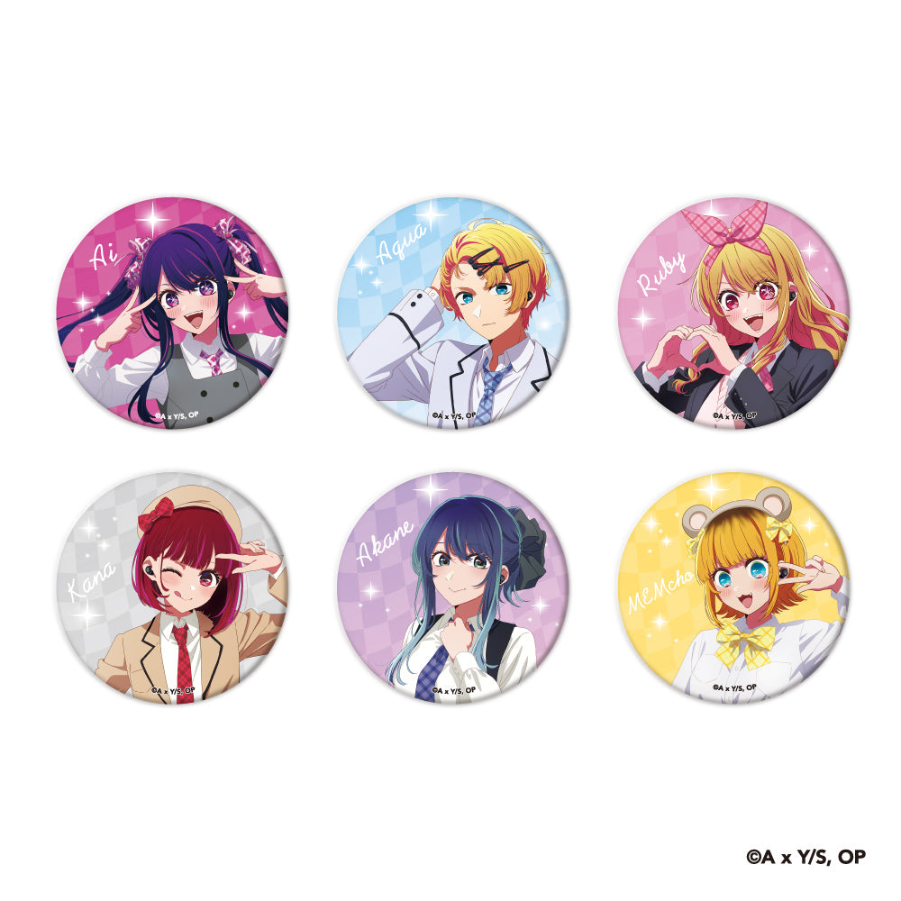予約】トレーディング缶バッジ【推しの子】全6種｜2月下旬以降順次発送