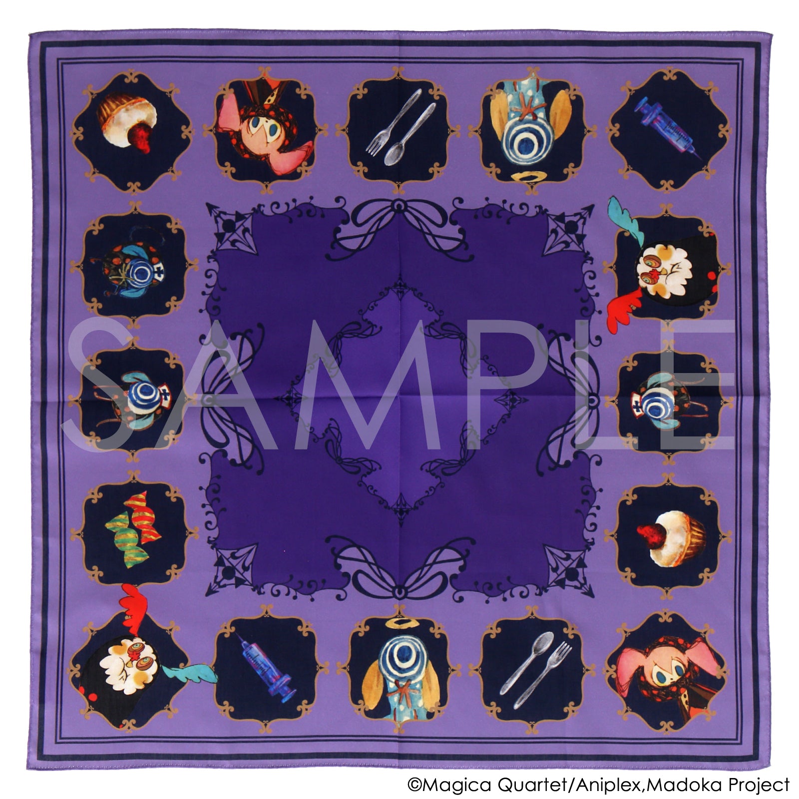 NEW】プリントハンカチ #036a モーブ – INTERMODE KAWABE