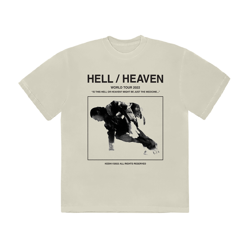 HELL / HEAVEN WORLD TOUR TEE - keshi official store