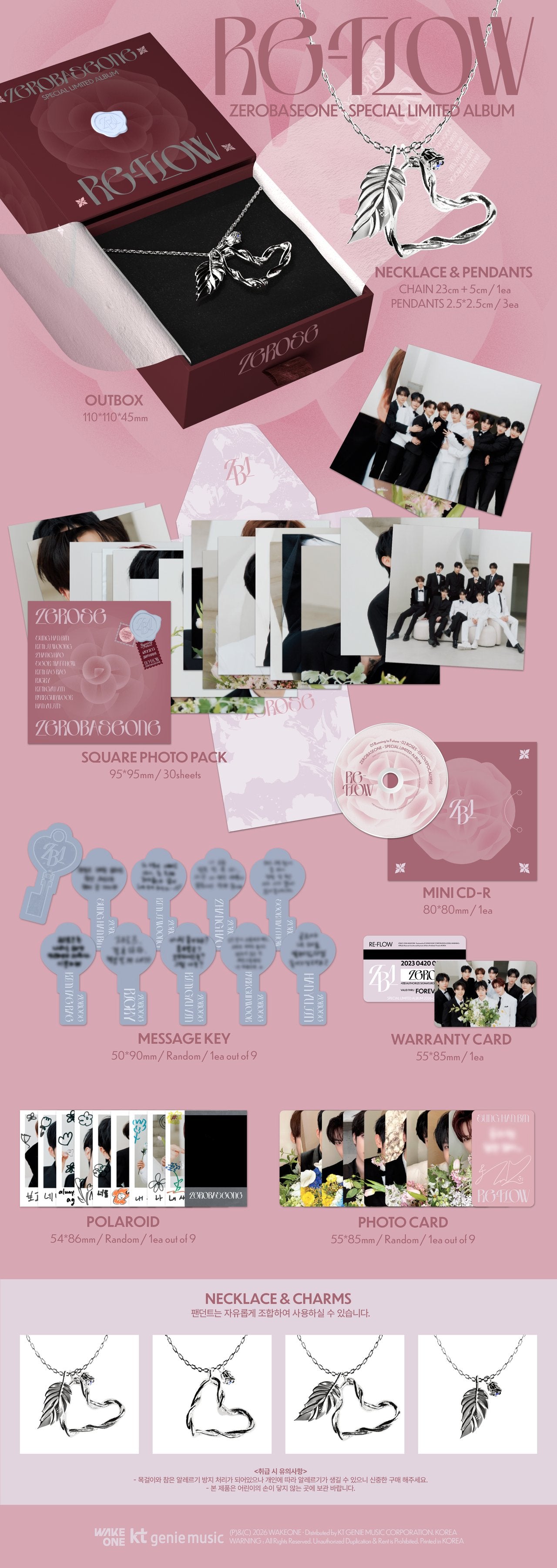 ZEROBASEONE - RE-FLOW (SPECIAL LIMITED ALBUM) – Kpop Nara