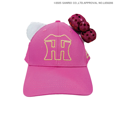 ハローキティ耳＆リボン付きキャップ - 阪神タイガース公式オンライン