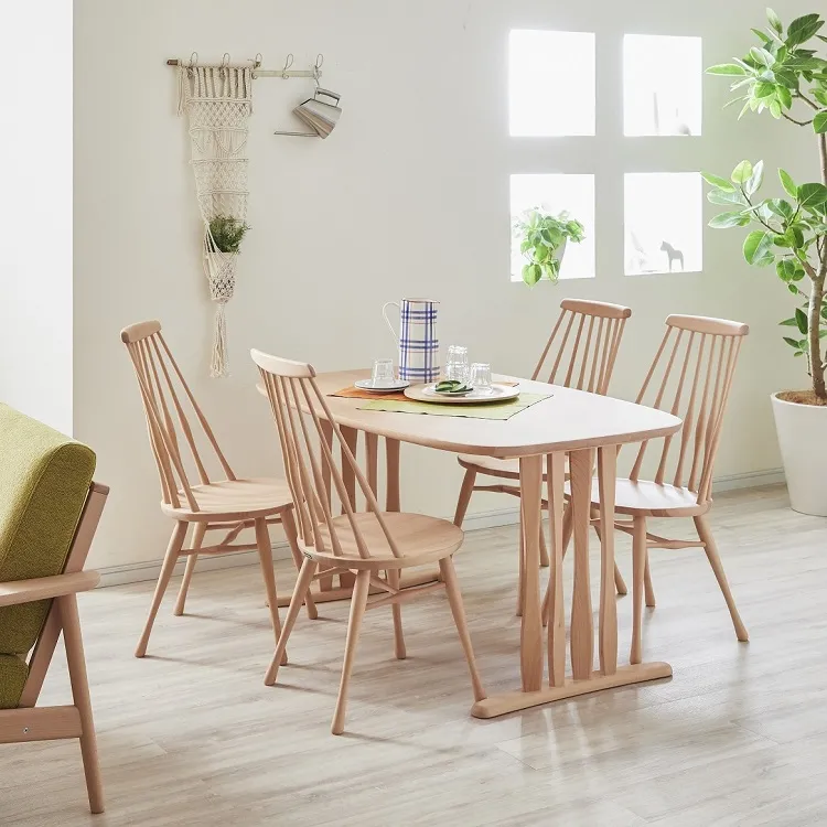 カリモク家具］DF4722V000 ダイニングテーブル 幅135cm