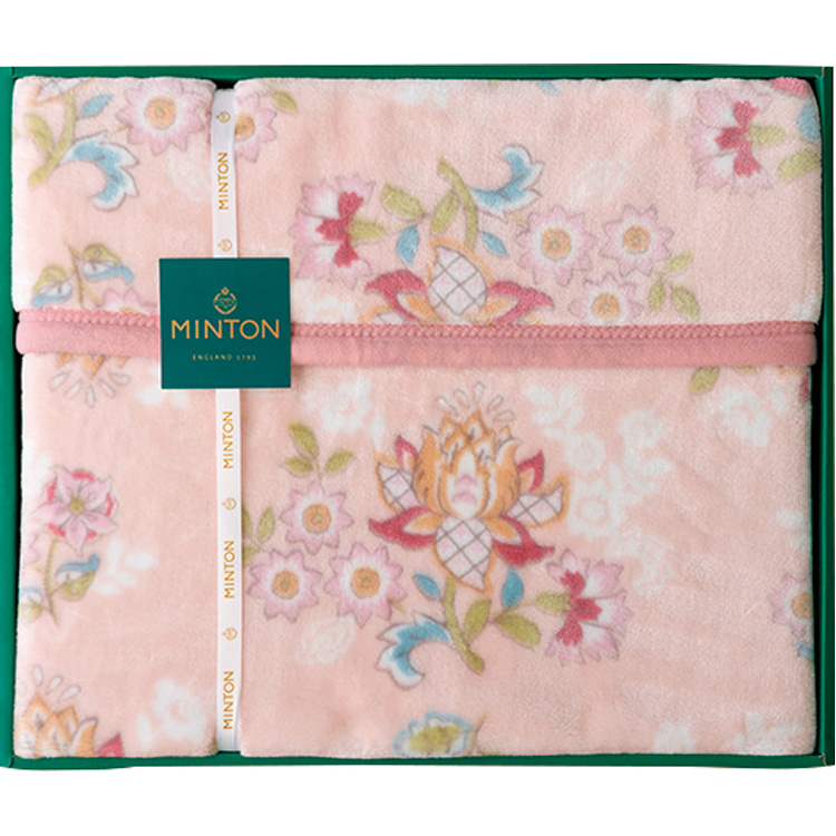 ミントン・ニューマイヤー毛布 ピンクMNPE20501PI|ギフト