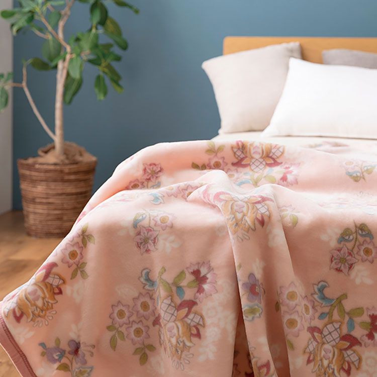 ミントン・ニューマイヤー毛布 ピンクMNPE20501PI|ギフト