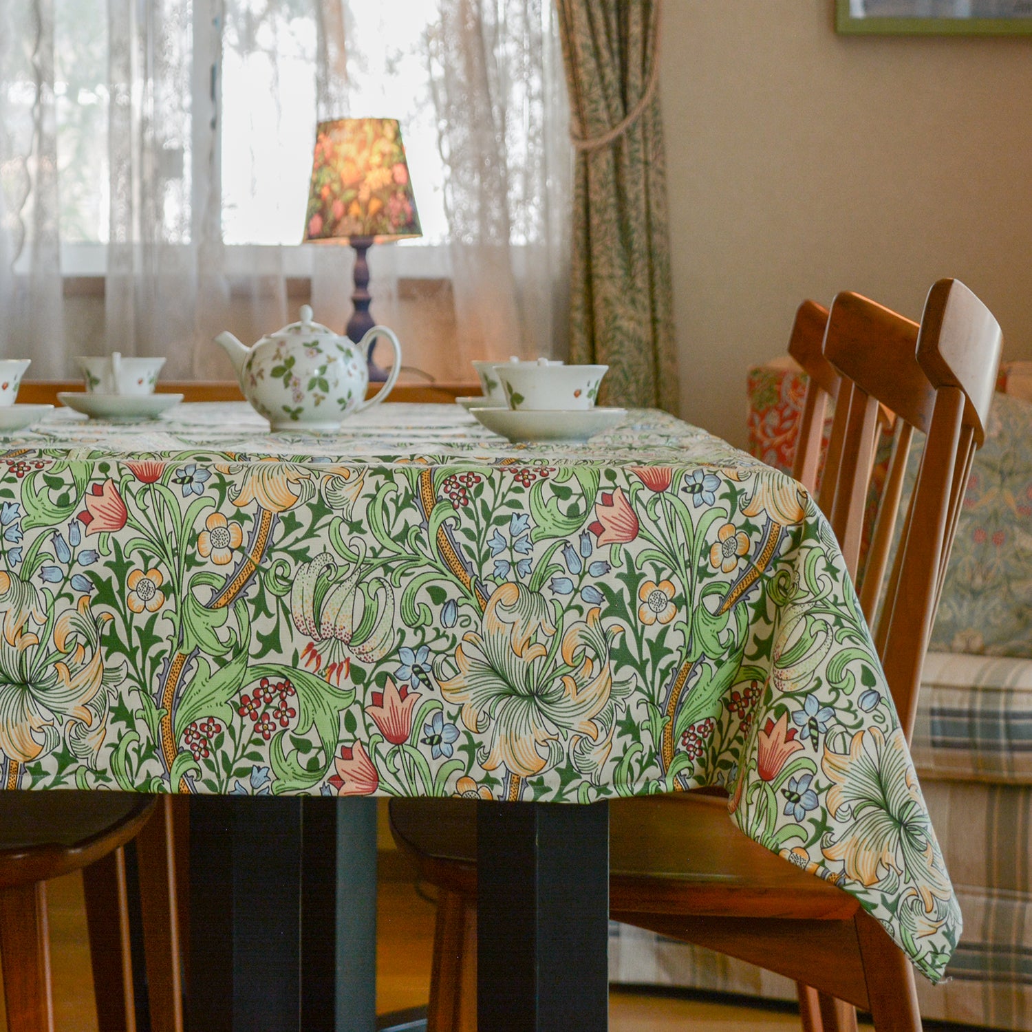 ウィリアムモリス オイルクロス テーブルクロス 長方形 - 英国雑貨