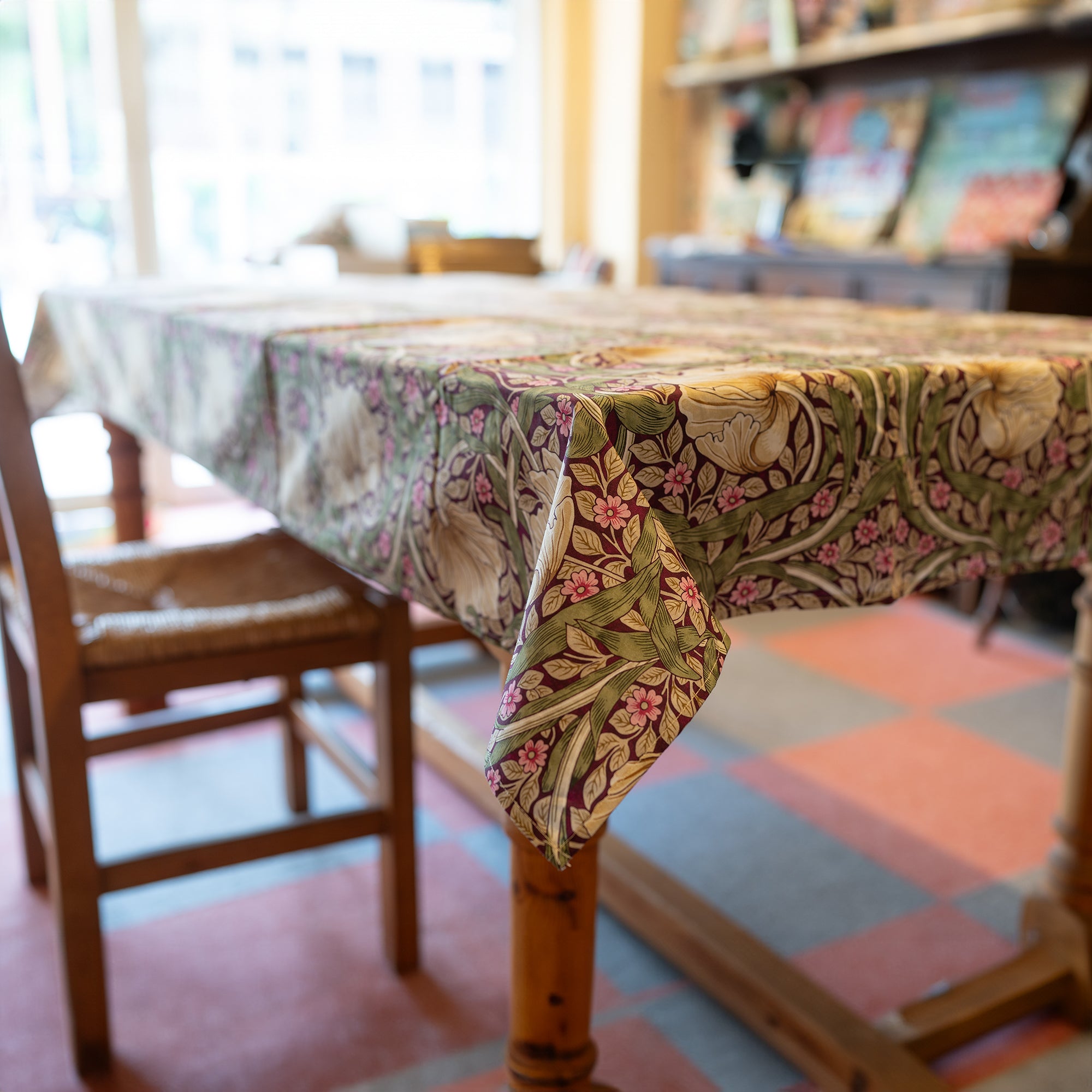 ウィリアムモリス テーブルクロス 長方形 - 英国雑貨OXFORD TIME