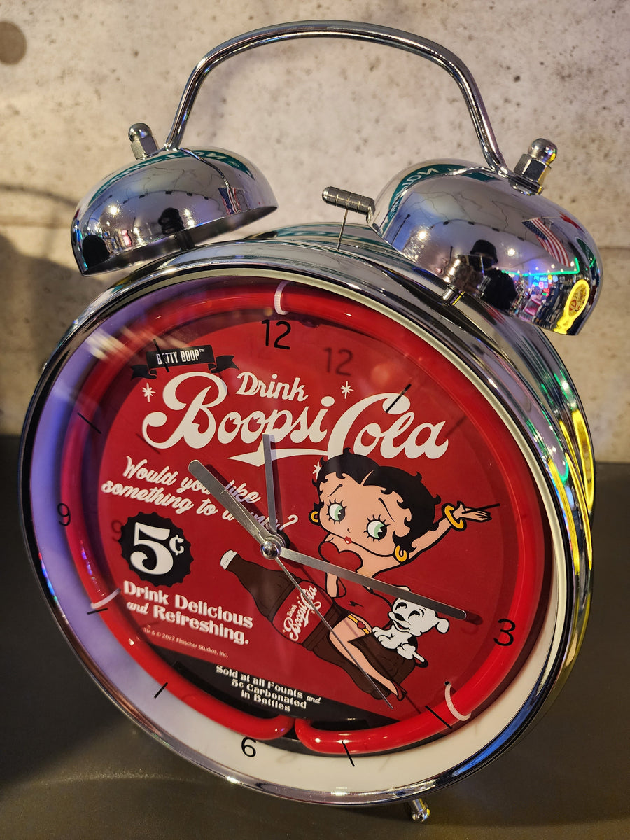 品番0246 ネオンアラームクロック Betty Boop ベティ・ブープ 千葉店