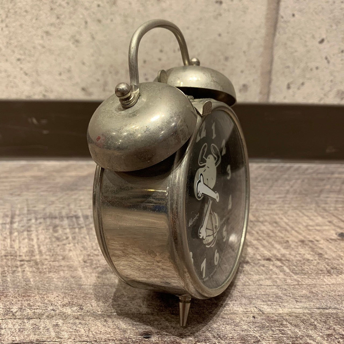 1970年代 西ドイツ製 SNOOPY PEANUTS ヴィンテージ時計 置時計