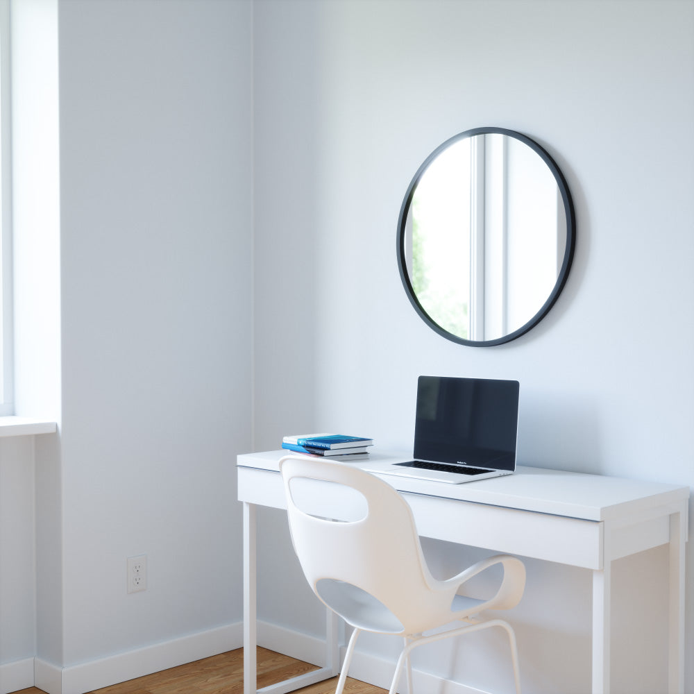 シンプルな丸型で存在感のある大型ミラー Umbra（アンブラ）ハブ