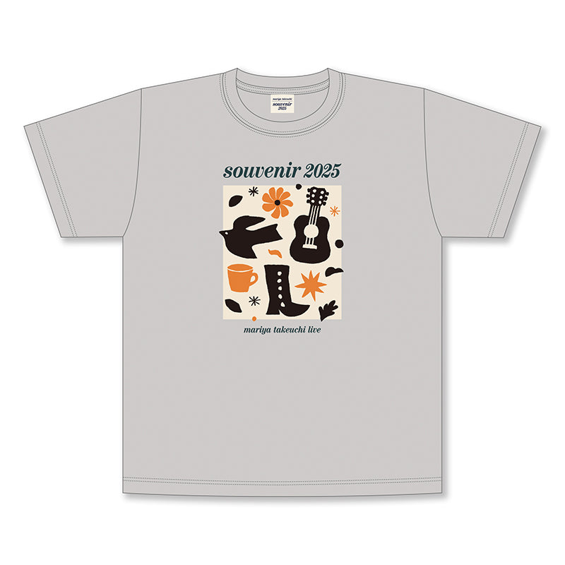 TシャツBグレー – 竹内まりや ONLINE SHOP