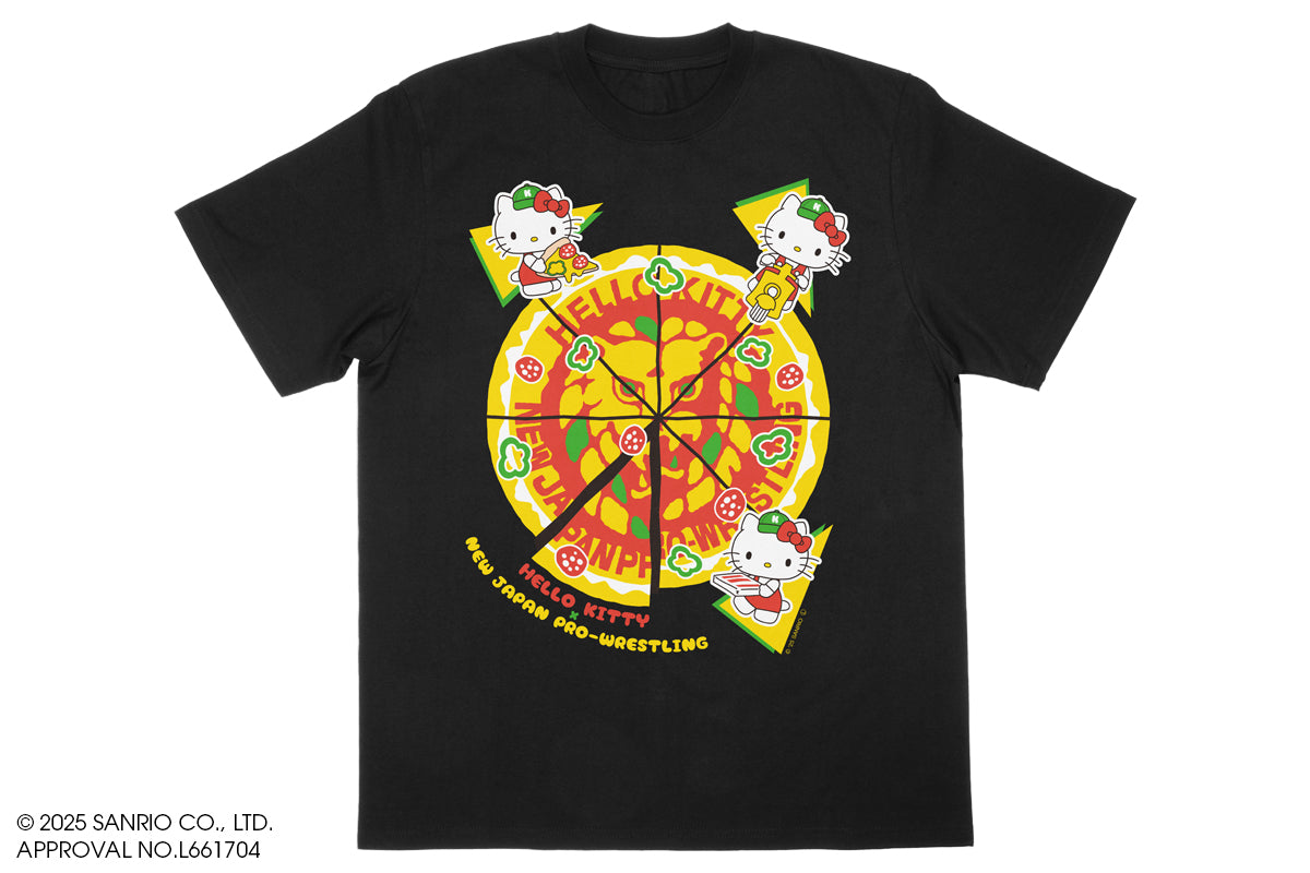 新日本プロレス×ハローキティ コラボTシャツ（PIZZA）