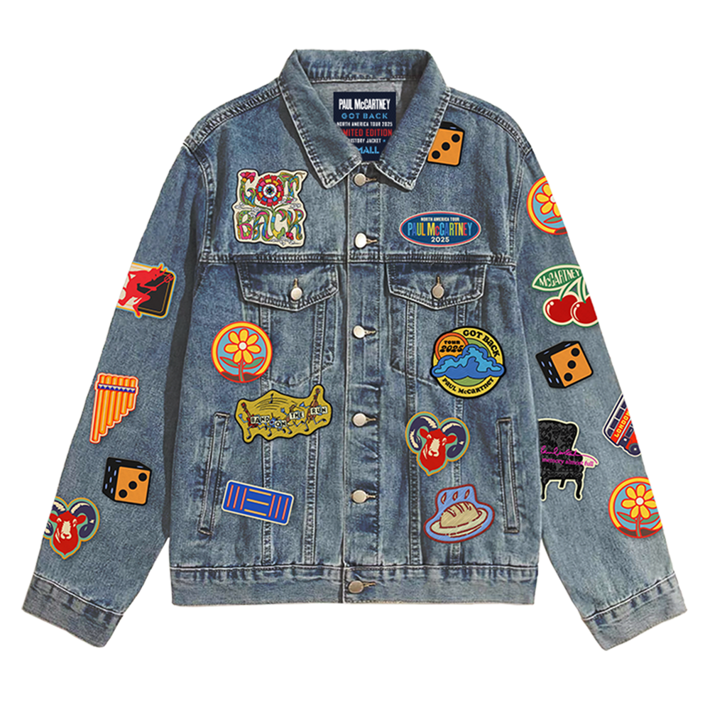 Got Back 2025 Blue Denim History Jacket - Paul McCartney Official