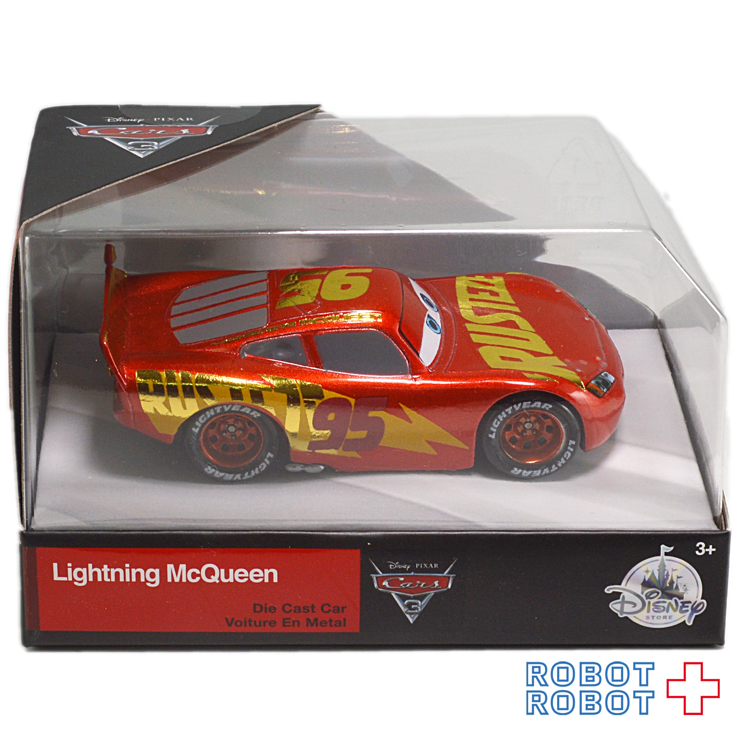 ディズニーストア カーズ3 ダイキャストカー ライトニング