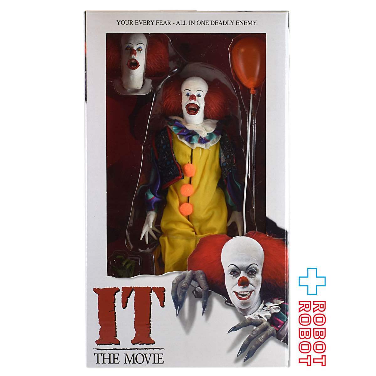 ネカ IT イット 1990 ペニーワイズ 8インチ アクションフィギュア