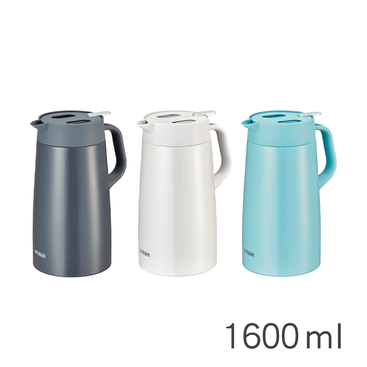 TIGER虎牌】北歐風提倒型不鏽鋼保冷保溫壺1.6L (PWO-A160) – 日本虎牌