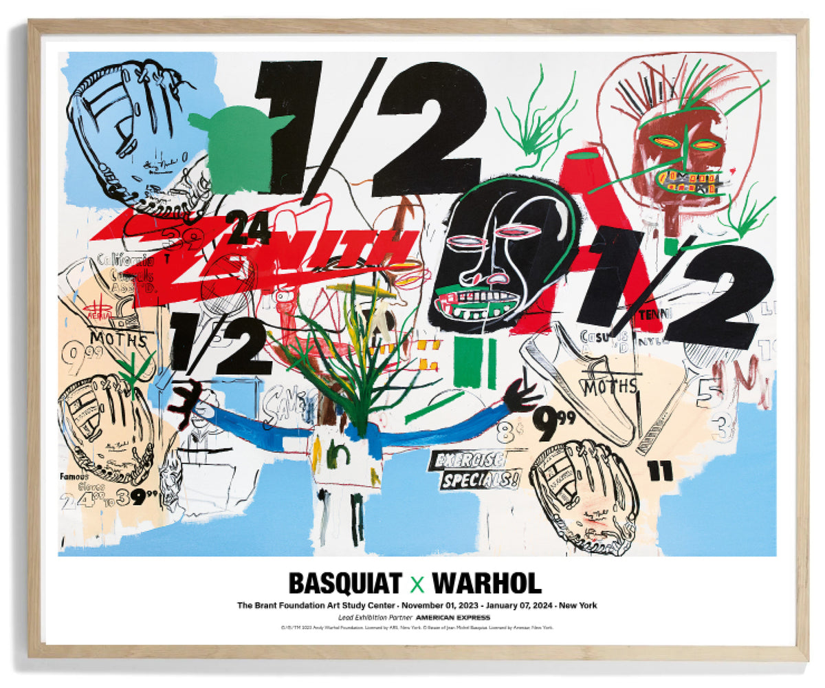 Basquiat x Warhol Exhibition Poster (Untitled,1984) - The Brant