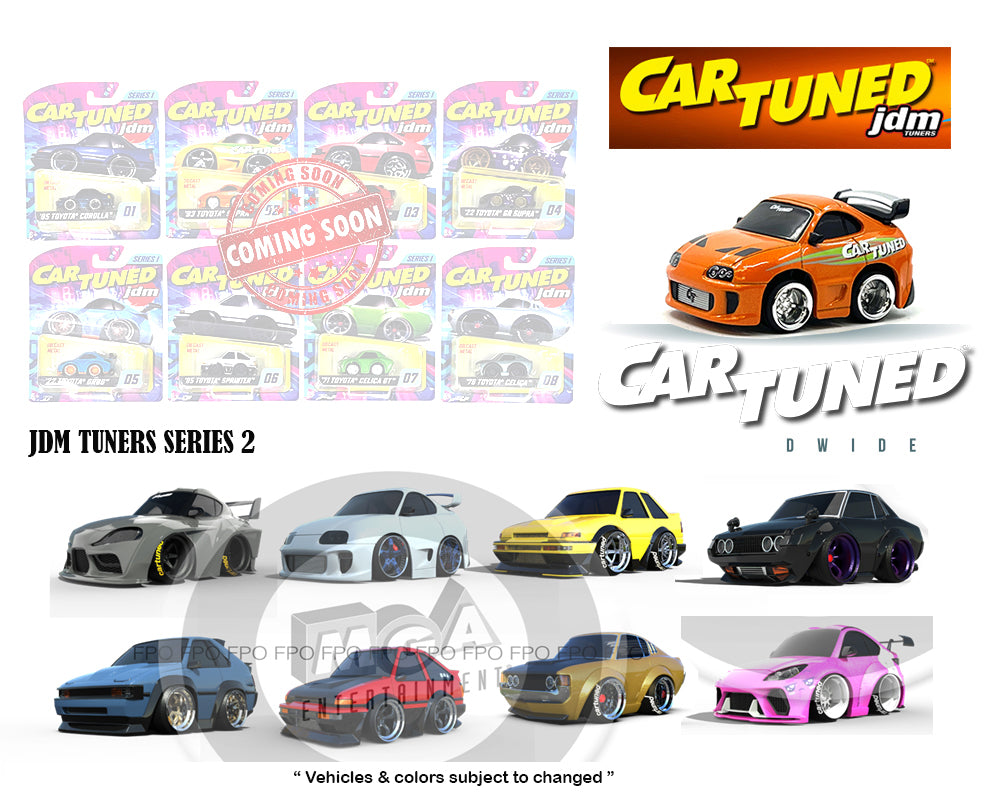 CarTuned 1:64 JDM Tuners Series 2 Assortment – DiecastTalk