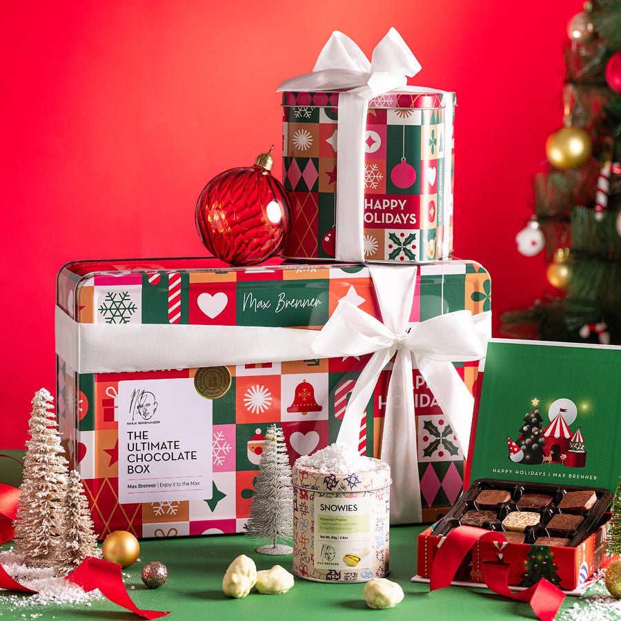 Ultimate Holiday Chocolate Box Gift – Shop Max Brenner | USA