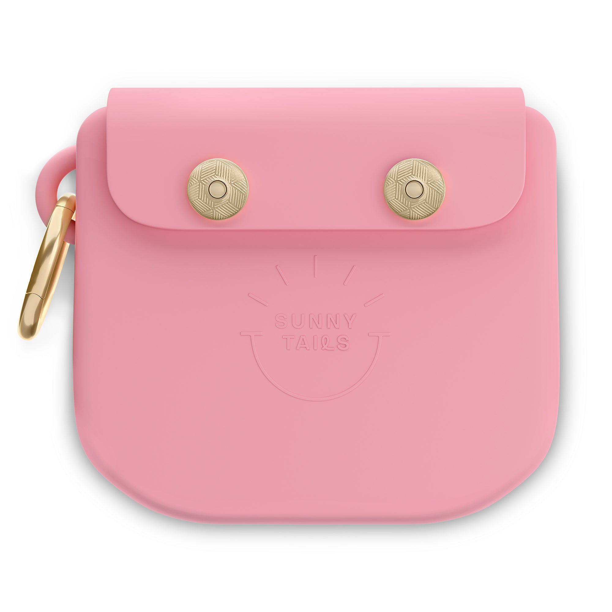 Perfect Pink Snap Dog Treat Pouch | Dog Training Bag | Dog Bag for