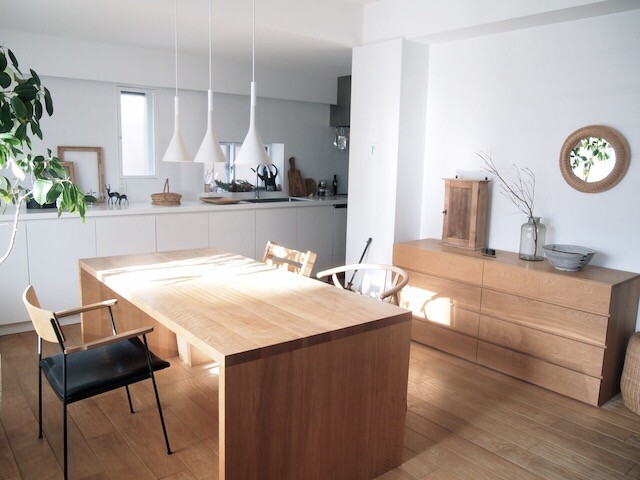 ナラ無垢 UNICUM製品｜リビングセット｜札幌の家具屋 SIMPLE PLEASURE