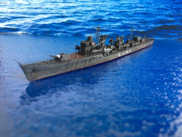 ハセガワ1/700駆逐艦「朝潮」 – 艦プラ！KANTAI PLA-MODEL COLLECTION