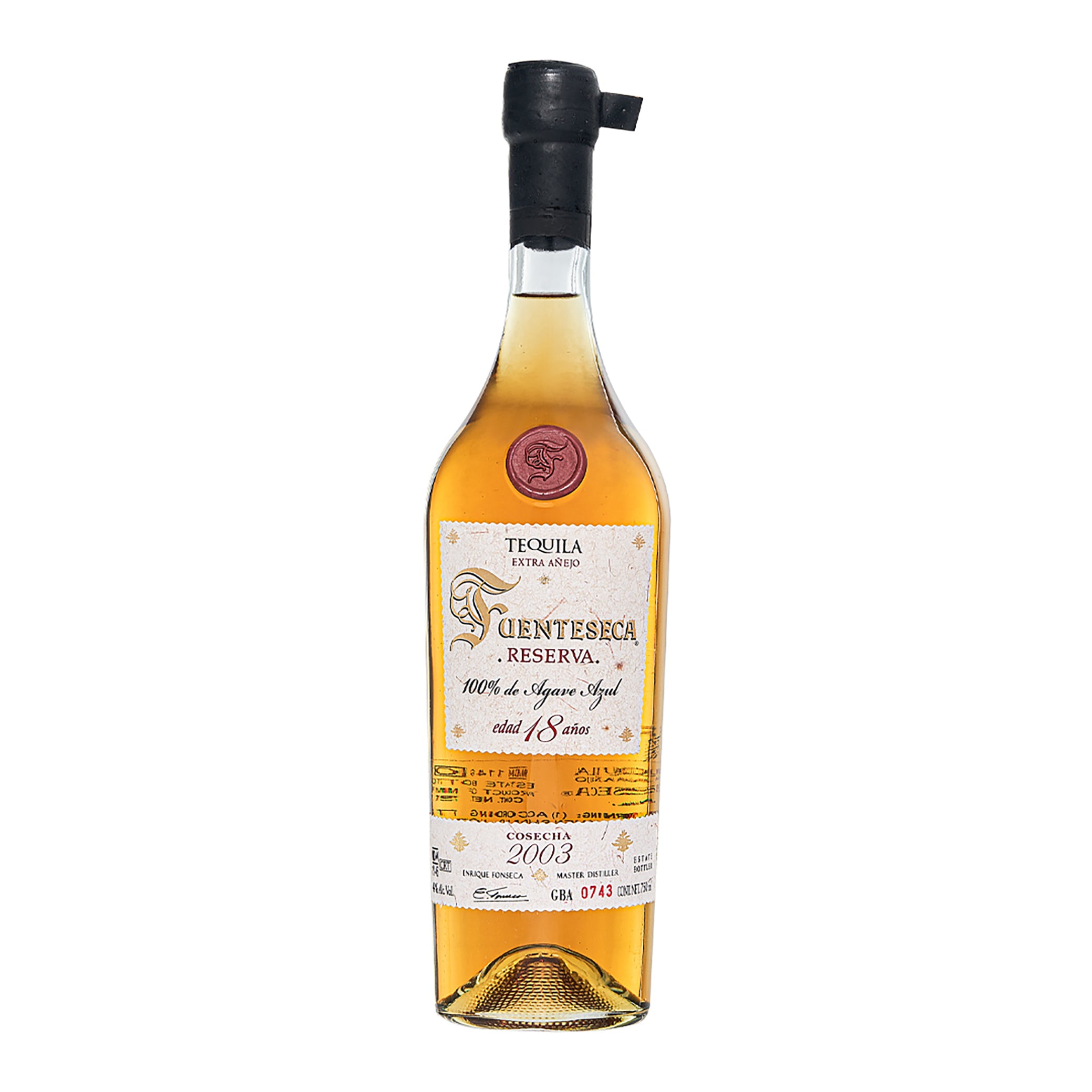 Fuenteseca Reserva Extra Añejo Tequila (18 Years) 750ml