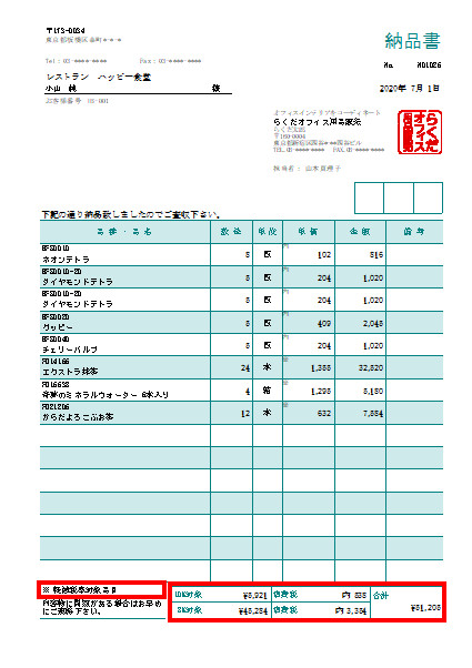 KB003775] 「販売らくだ20」「かるがるできる販売20」（Rev4.50以降