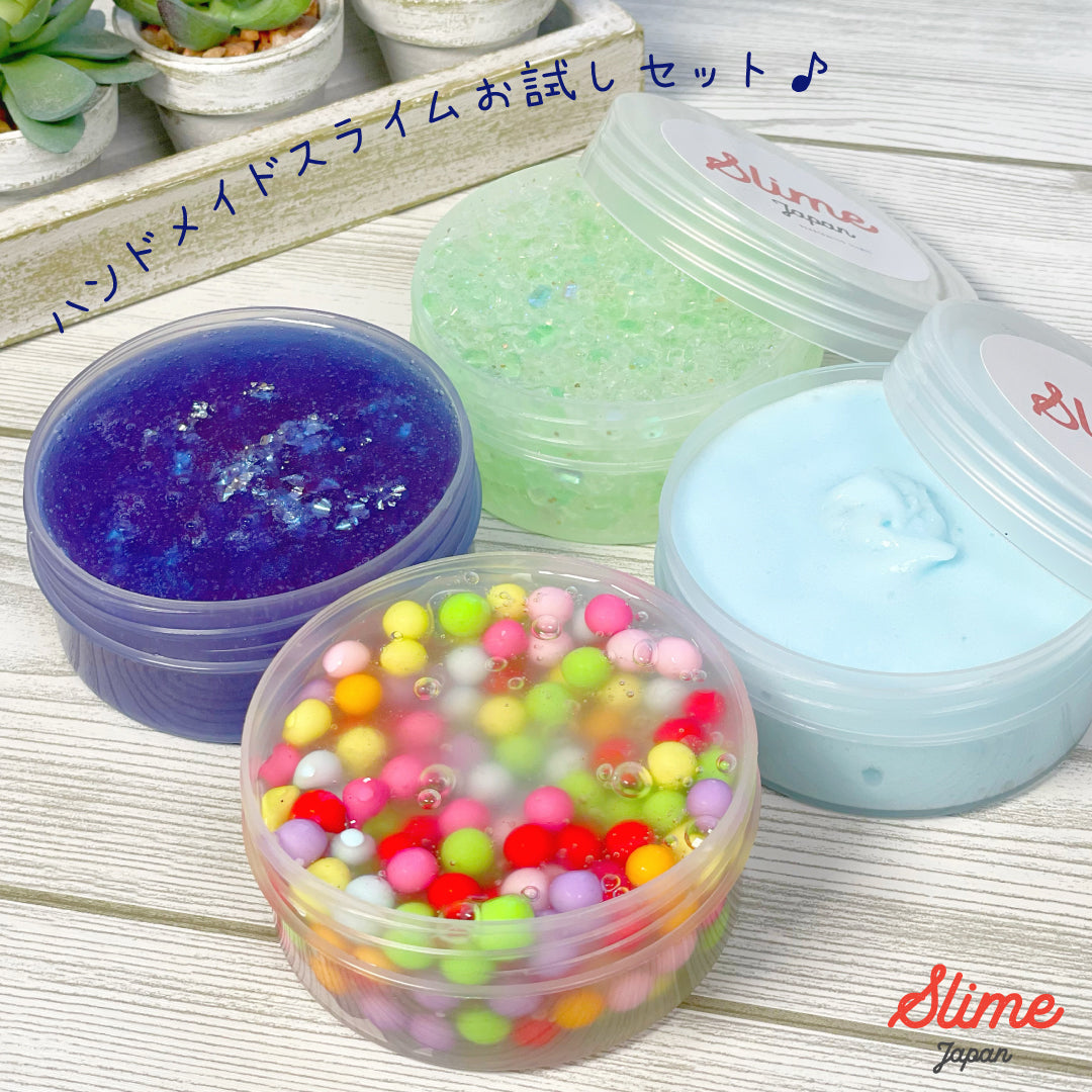 迷ったらコレ！】大好評♪ミニスライム4個入りお試しセット – slime japan