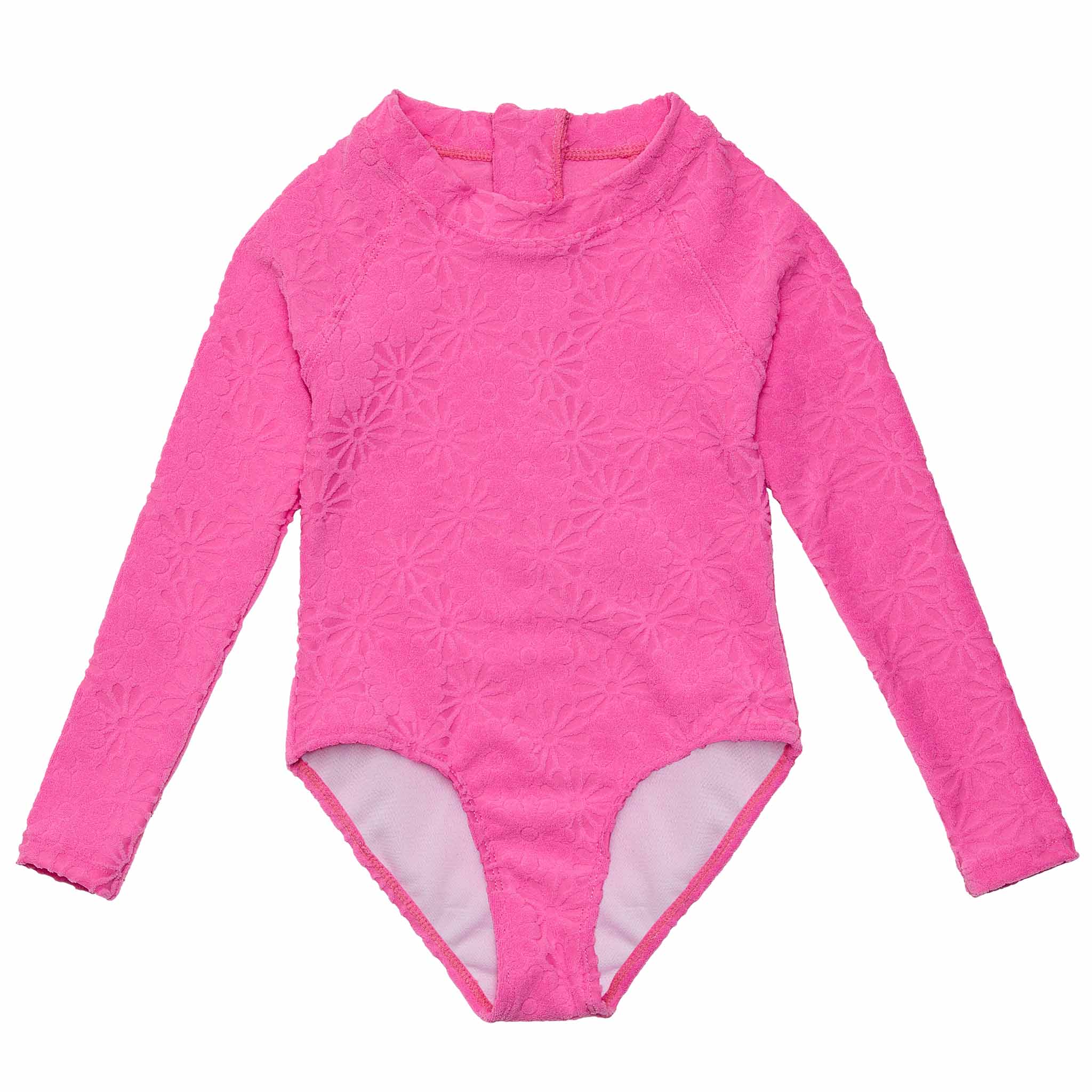 Bubblegum Bloom LS Surf Suit | Snapper Rock