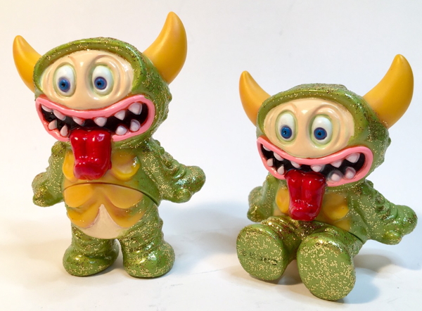 2017年8月12日からの「ギラギラ原宿ソフビ万博」へ参加する怪獣雨芸術