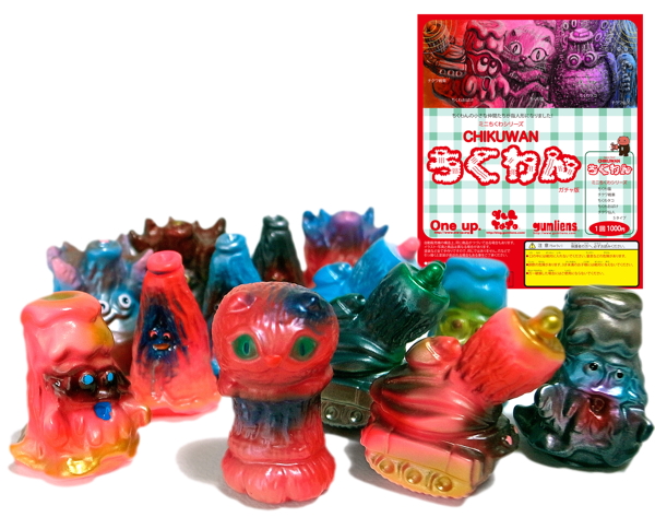 2017年12月15日からOne up.中野ブロードウェイ店にて立体怪獣作家