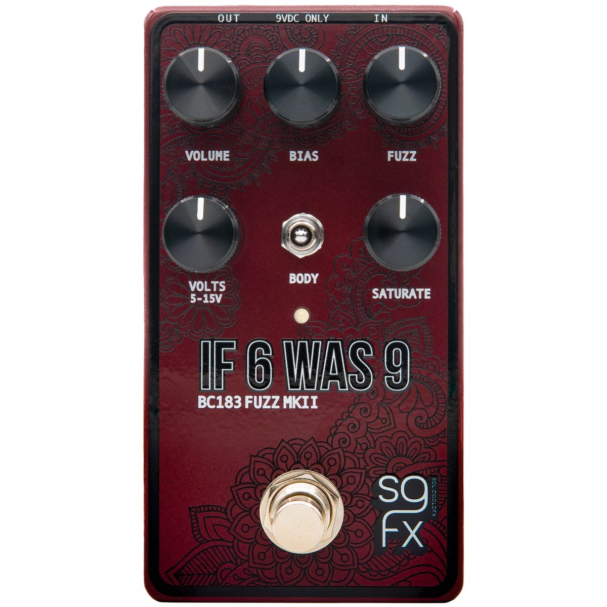 IF 6 WAS 9 - BC183 MKII - SILICON FUZZ FACE – SolidGoldFX