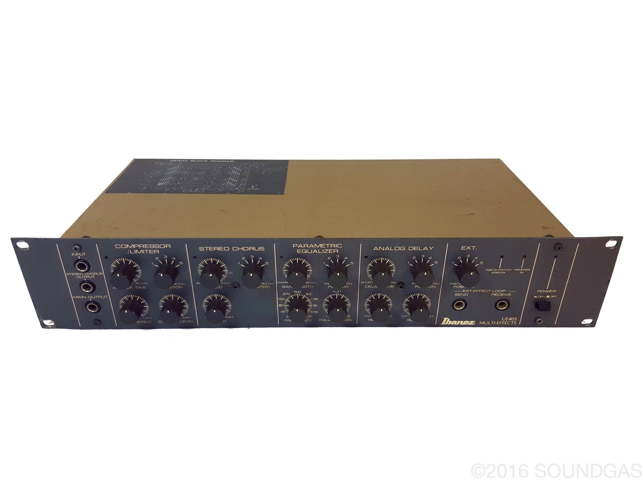 IBANEZ UE-405 Analogue Rack Multi-Effects FOR SALE – Soundgas