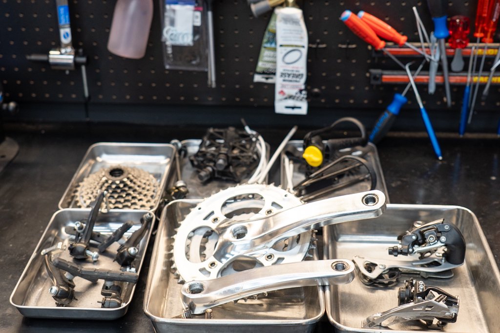 メンテナンス紹介】セミオーバーホール＋その他 GIANT CROSTAR N様