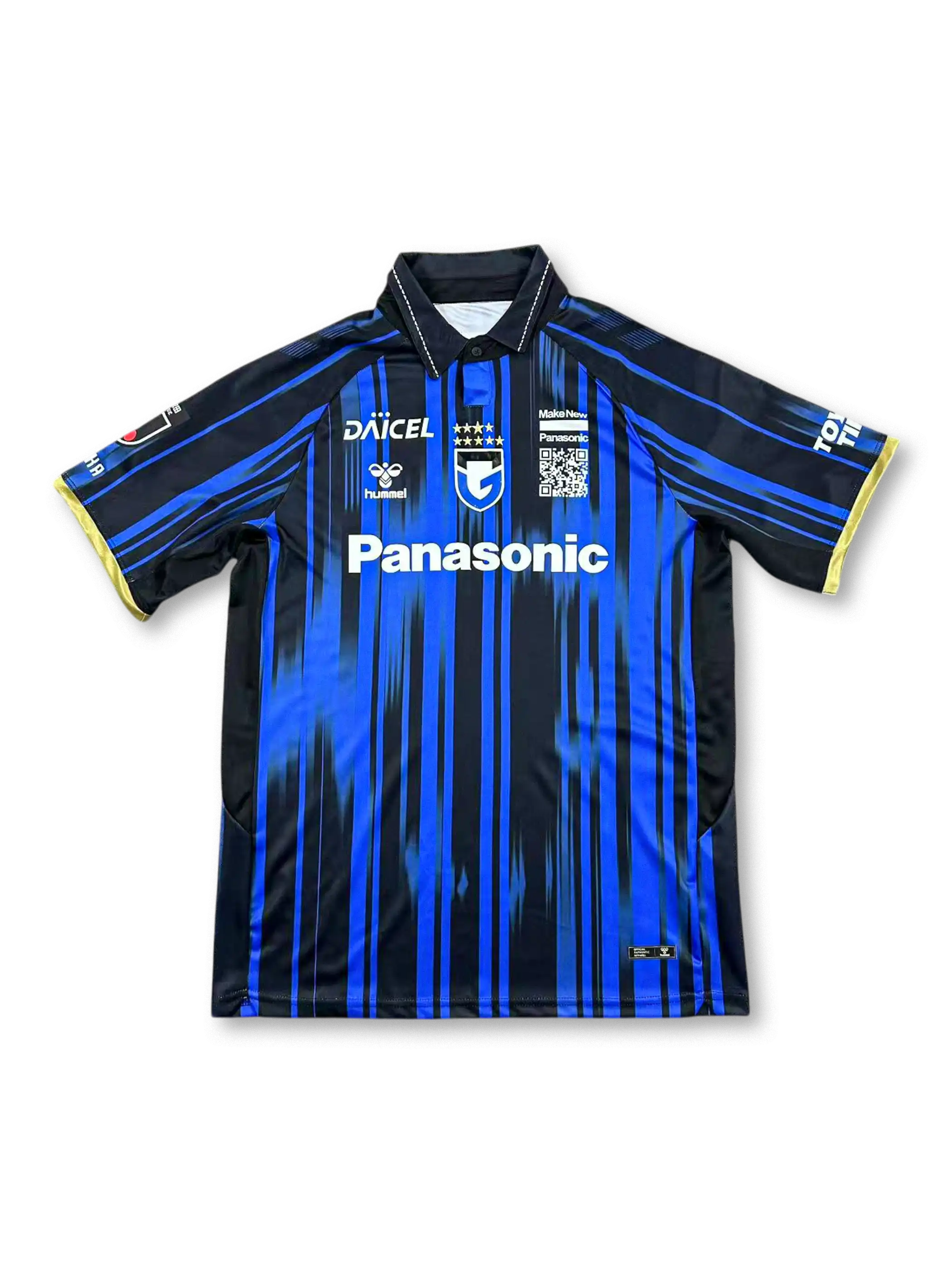 2025–2026 ガンバ大阪 ホーム グリッチストライプ-KICKO – Kicko