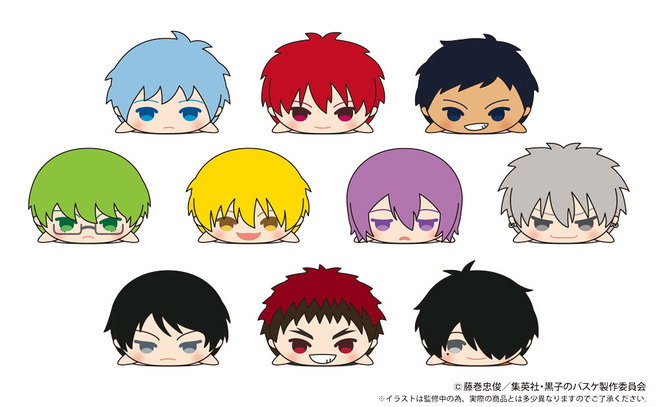 プレックス：もちもちマスコット 黒子のバスケvol.2 が登場！ グッズ