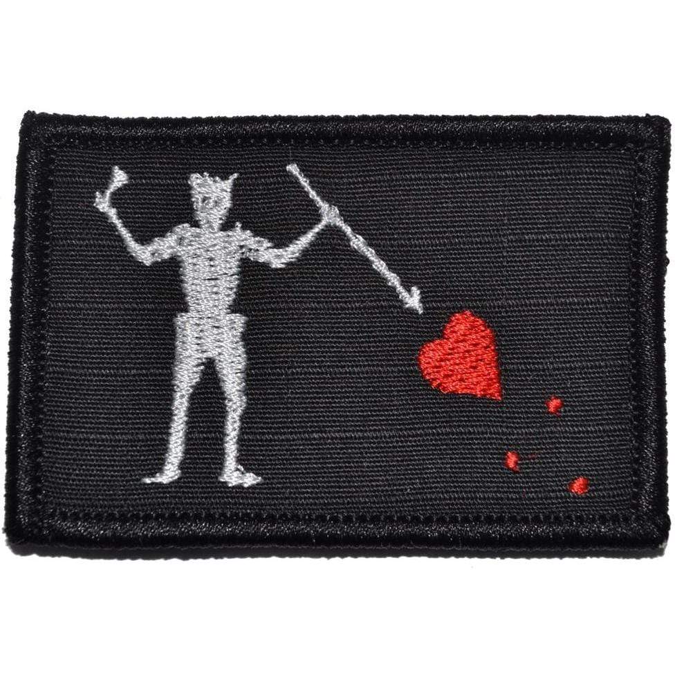 Edward Teach Blackbeard Pirate Flag - 2x3 Patch