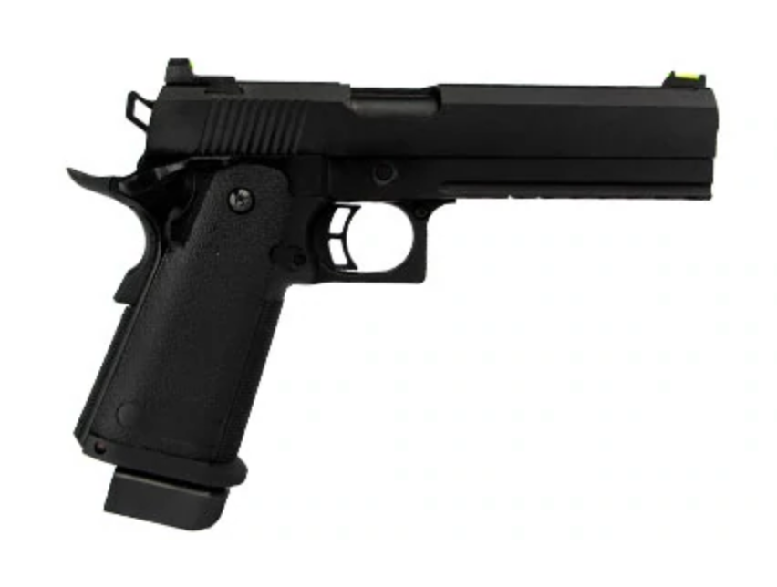 JG WORKS HI-Capa 5.1 Black – Tactical Gel Blasters